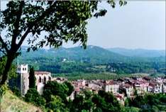 Hostalric Schloss Altstadt