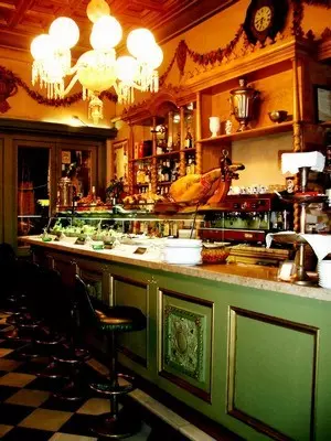 Bar im Restaurant Egipte in Barcelona