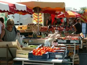 Wochenmarkt in Pyrenees-Orientales