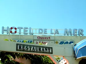Fischrestaurant am Meer