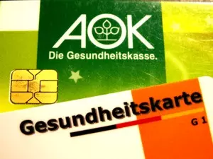 Versichertenkarte Gesundheitskarte AOK DAK